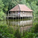 wooden hut source image